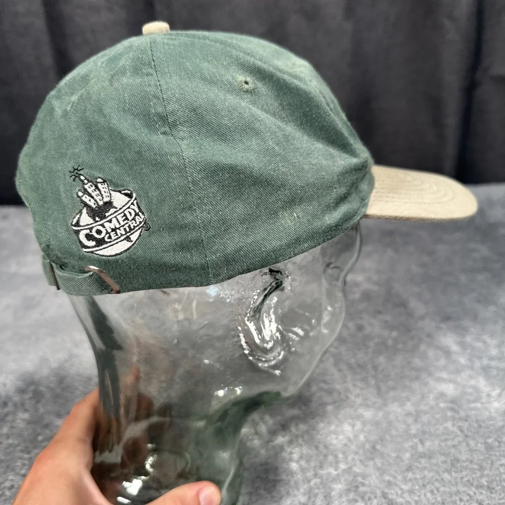 Vintage 1998 South Park Comedy Central Strap Back Hat Kenny Cartman Stan Cartoon